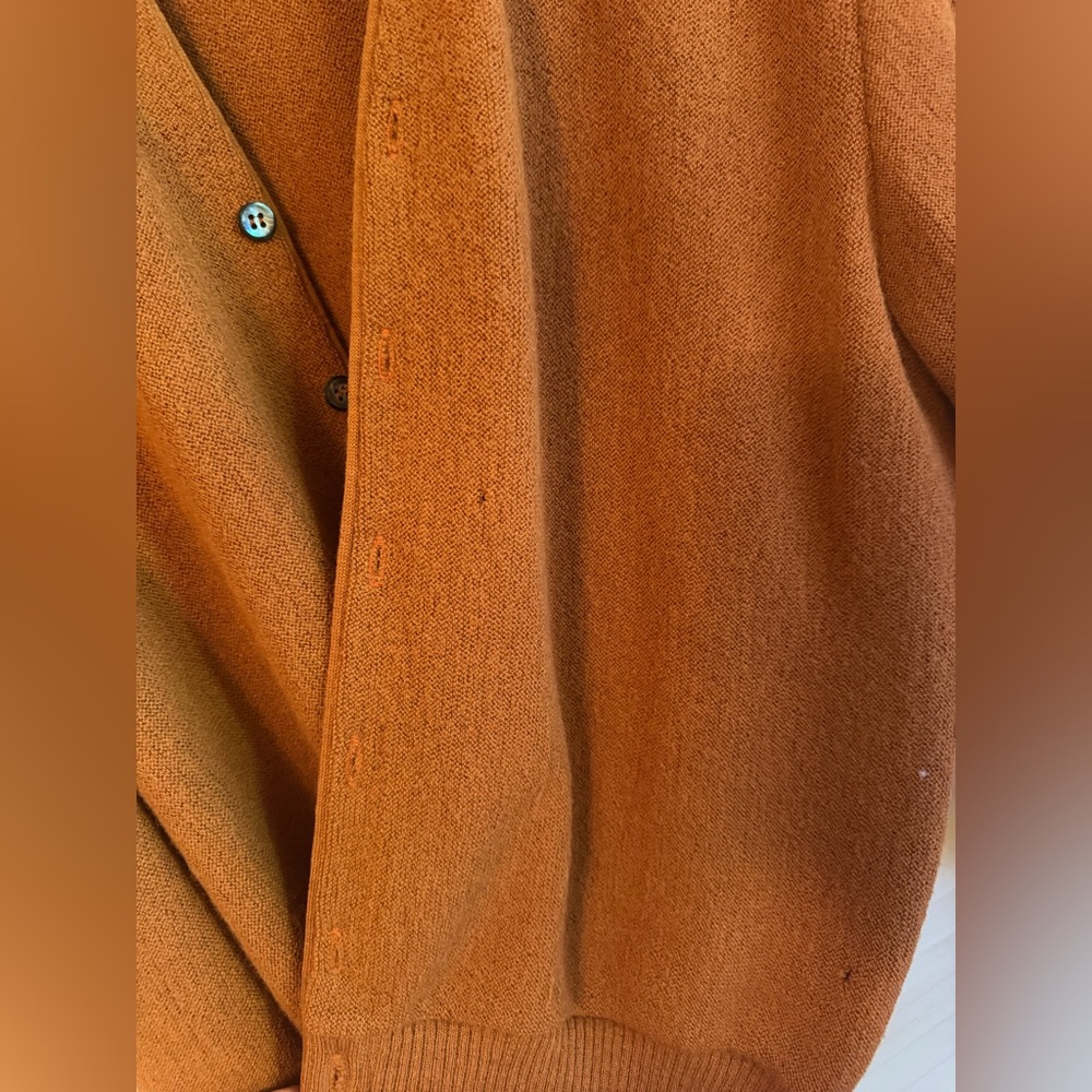 Vintage 1960's Arnold Palmer USA Alpaca
Wool Cardigan Sweater - Picture 4 of 7